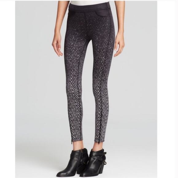 Rag & Bone Active Chevron Ombre Lawson Leggings XS - Picture 1 of 9